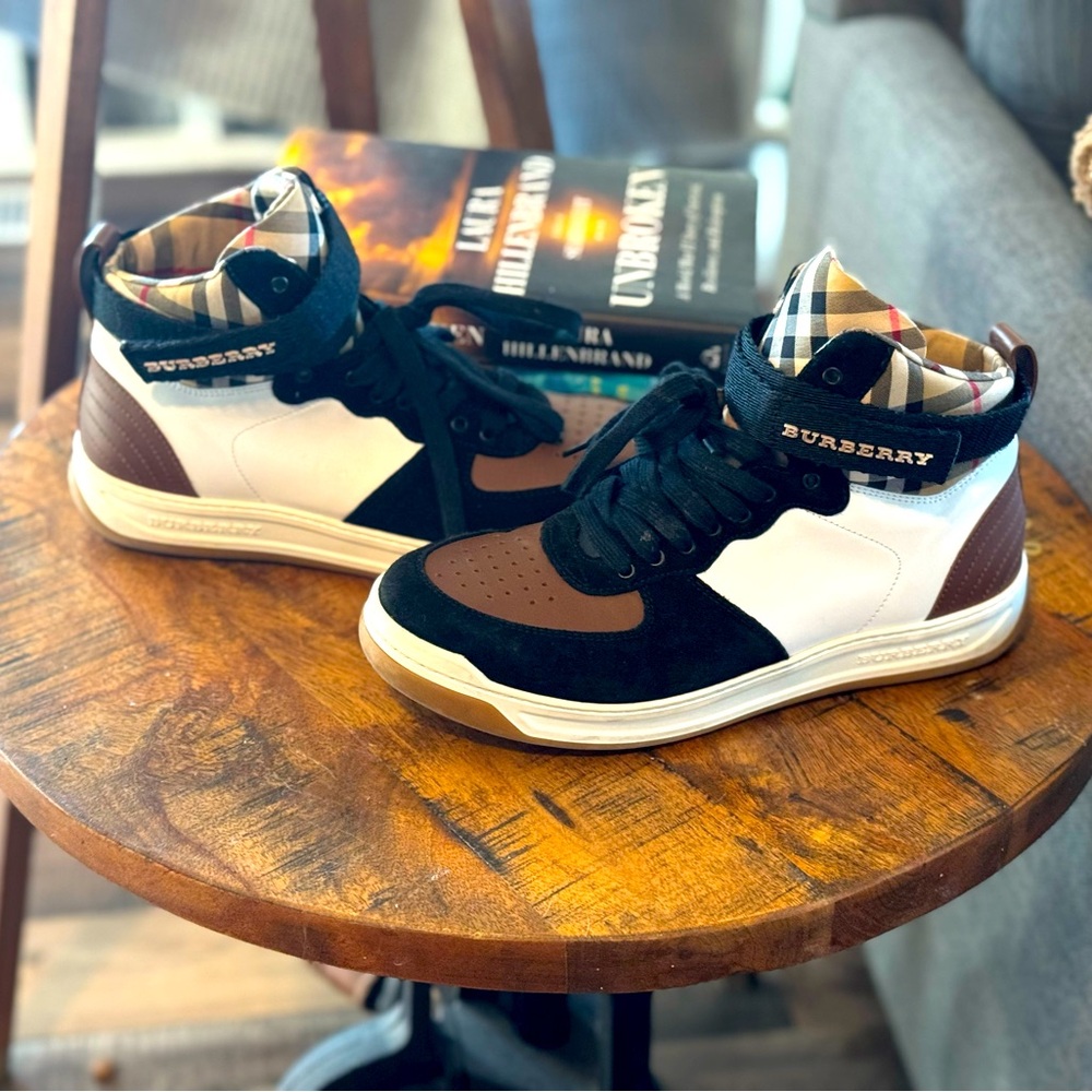 Burberry sneakers. Very cute!!!